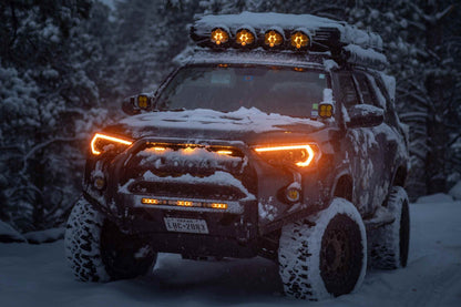 XB LED Headlights: Toyota 4Runner (14-23) (Pair / ASM / Amber DRL) (Gen 2)