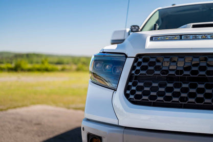 XB LED Headlights: Toyota Tundra (14-21) (Pair / ASM / Amber DRL) (Gen 2)