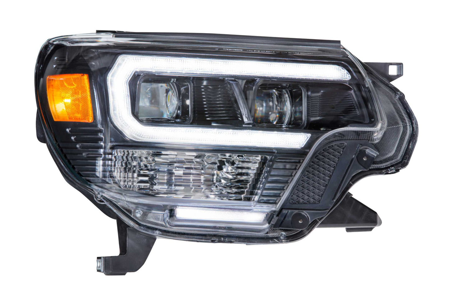 XB Hybrid LED Headlights: Toyota Tacoma (12-15) (Pair / White DRL)
