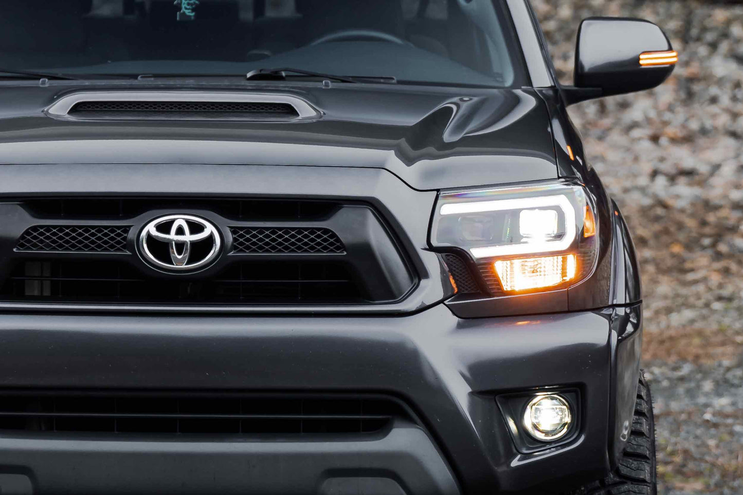 XB Hybrid LED Headlights: Toyota Tacoma (12-15) (Pair / White DRL)