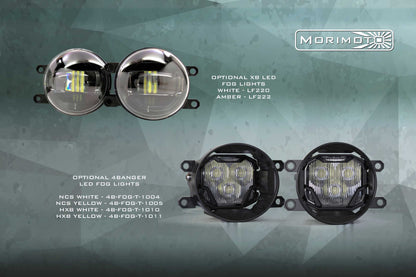 XB Hybrid LED Headlights: Toyota Tacoma (12-15) (Pair / ASM / Amber DRL)
