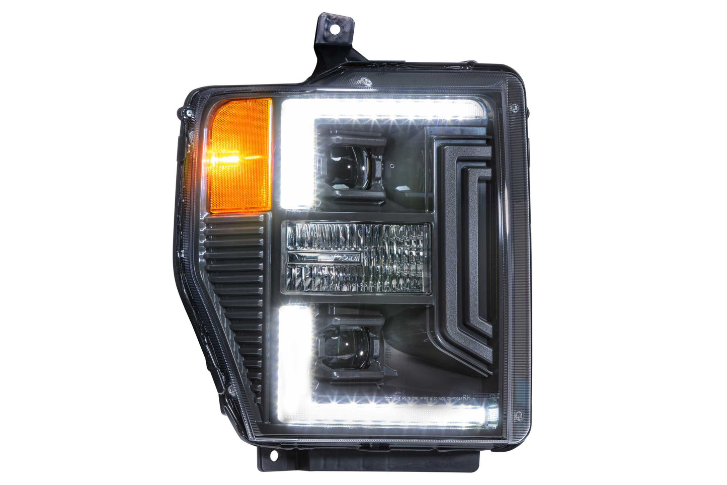 XB Hybrid LED Headlights: Ford Super Duty (08-10) (Pair / ASM)