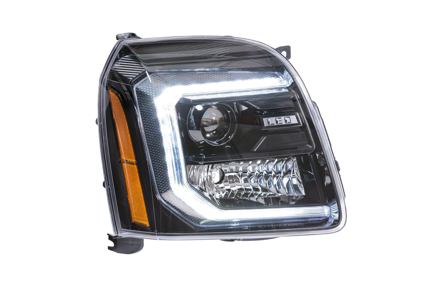 XB Hybrid LED Headlights: GMC Yukon (07-14) (Pair / ASM)