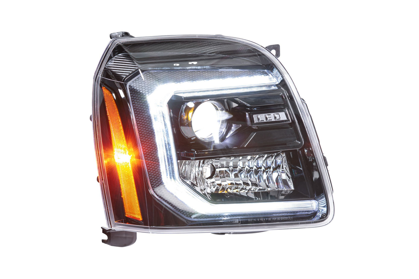 XB Hybrid LED Headlights: GMC Yukon (07-14) (Pair / ASM)
