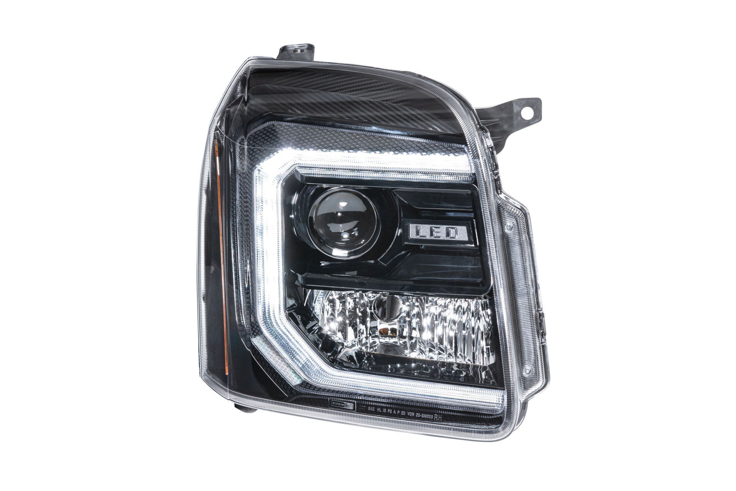 XB Hybrid LED Headlights: GMC Yukon (07-14) (Pair / ASM)