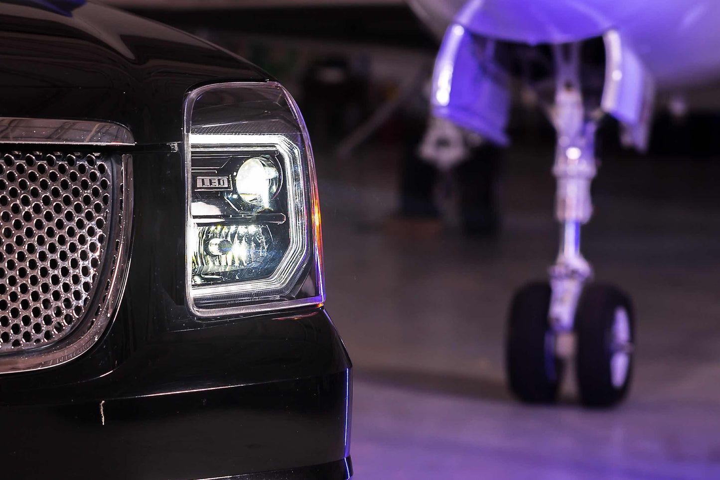 XB Hybrid LED Headlights: GMC Yukon (07-14) (Pair / ASM)