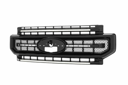 XBG LED Grille: Ford Super Duty (20-22) (Gloss Black / White DRL)