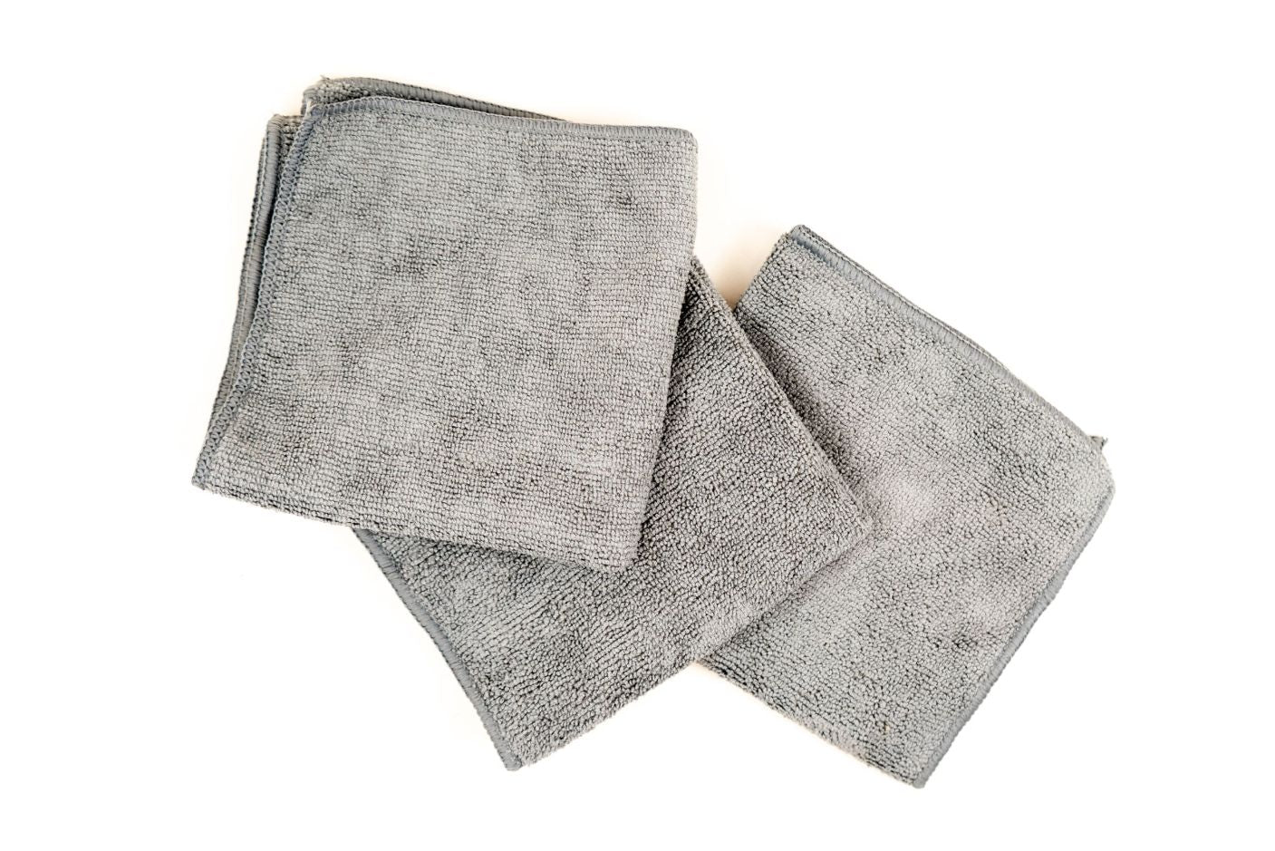 Microfibers: MicroMoto Detailing Towels (3 Pack / Gray)