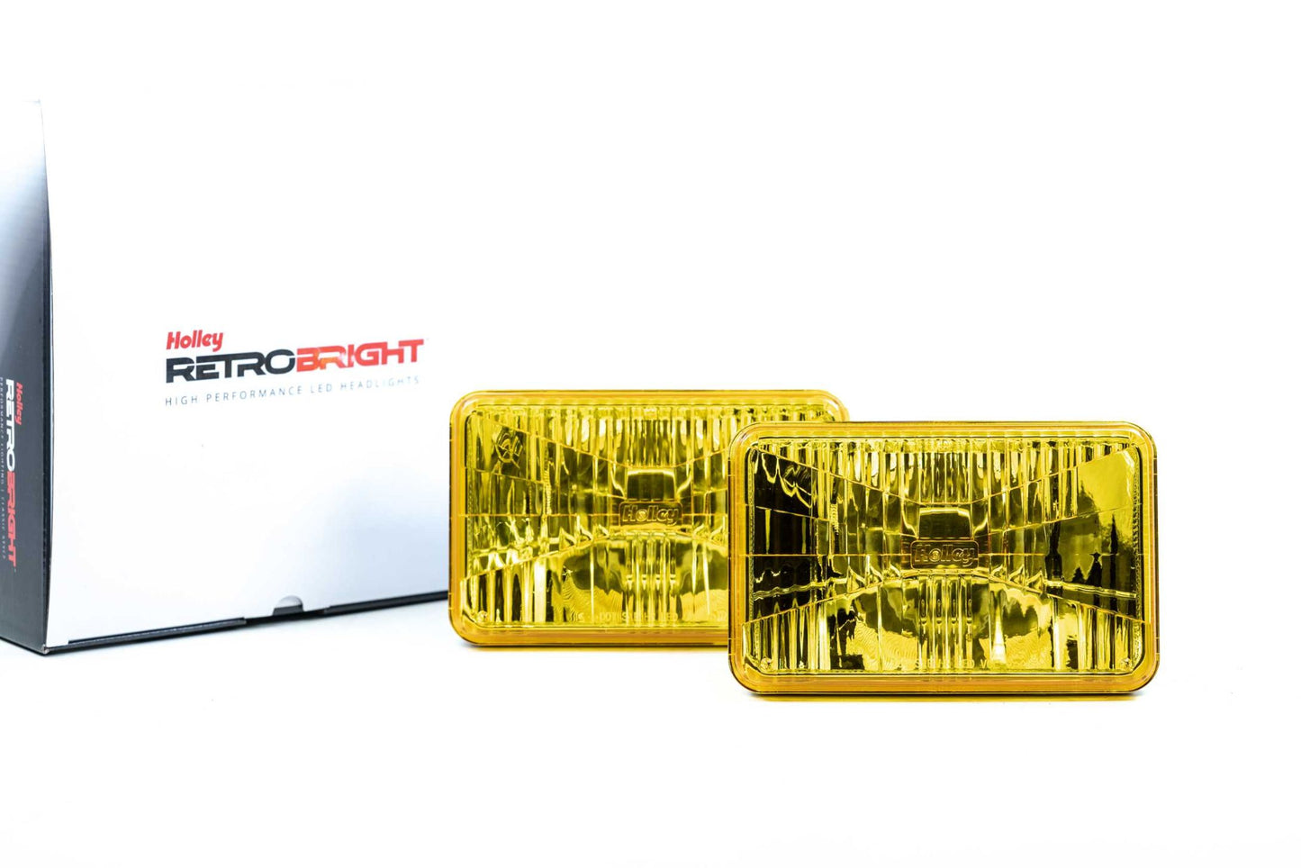 Holley RetroBright Headlight: Classic White (4x6" Rectangle)