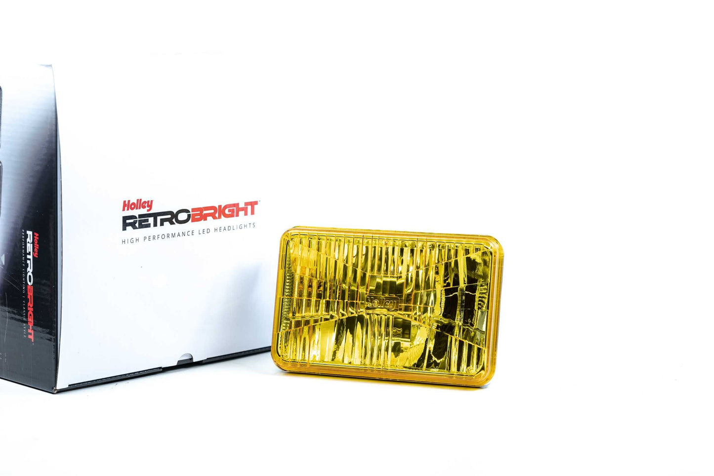 Holley RetroBright Headlight: Classic White (4x6" Rectangle)