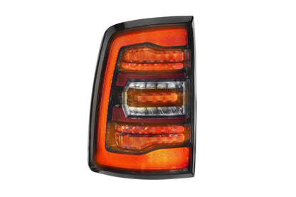 XB LED Tail Lights: Dodge Ram (09-18) (Pair / Smoked) (Gen 2)