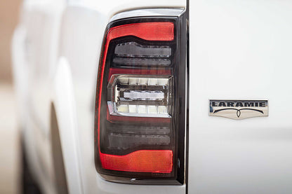 XB LED Tail Lights: Dodge Ram (09-18) (Pair / Smoked) (Gen 2)