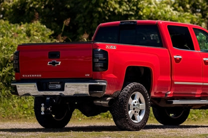 XB LED Tail Lights: Chevy Silverado (14-19) (Pair / Smoked) (Gen 2)