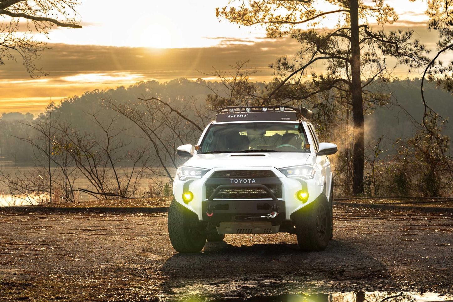 Carbide LED Headlights: Toyota 4Runner (14-23) (Pair / Amber Sidemarker)
