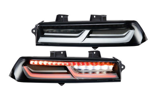 XB LED Tail Lights: Chevrolet Camaro (14-15) (Pair / Smoked)